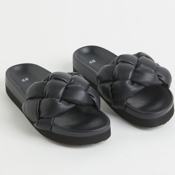 H&M Shoes - H&M Braided Slides